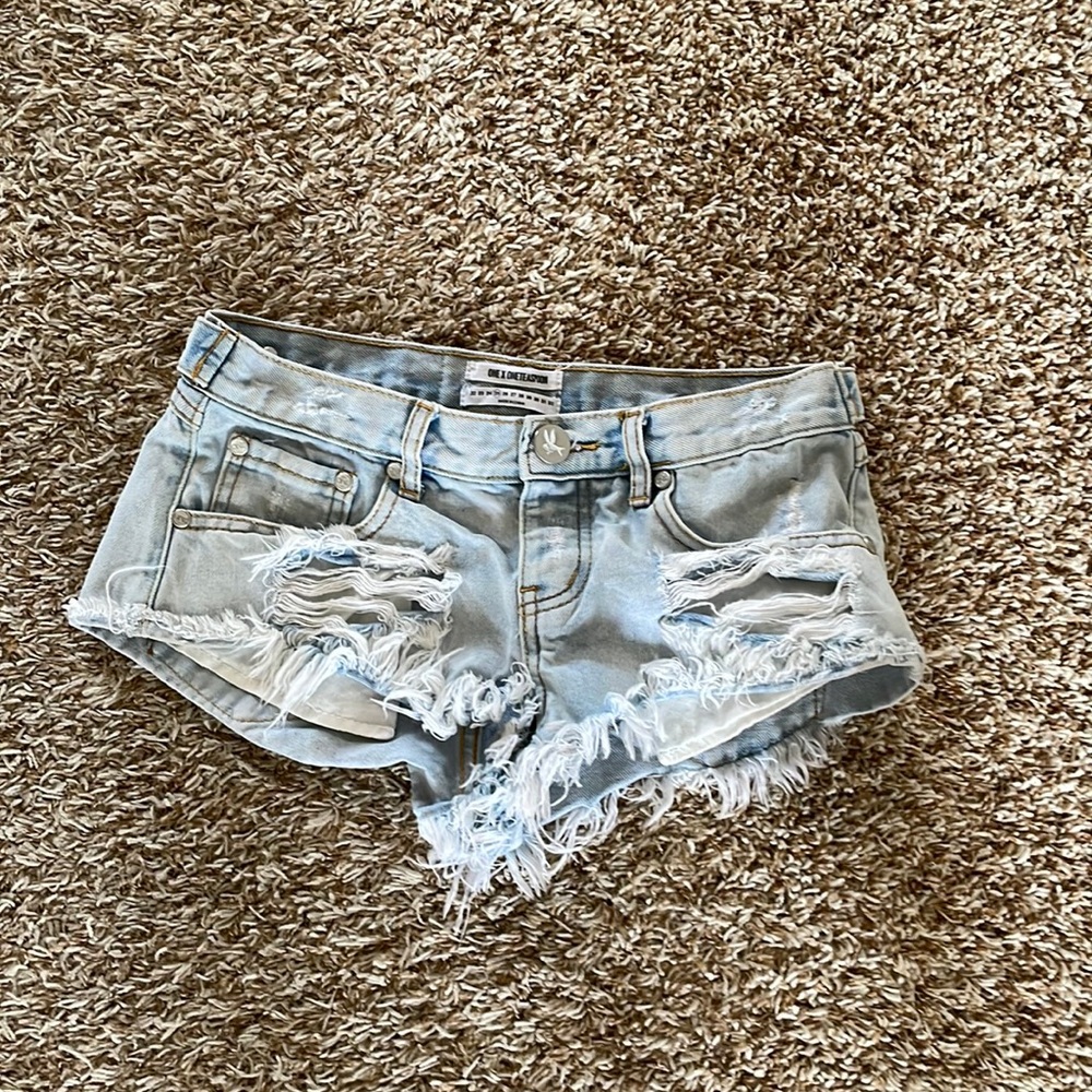One teaspoon Jean shorts 25